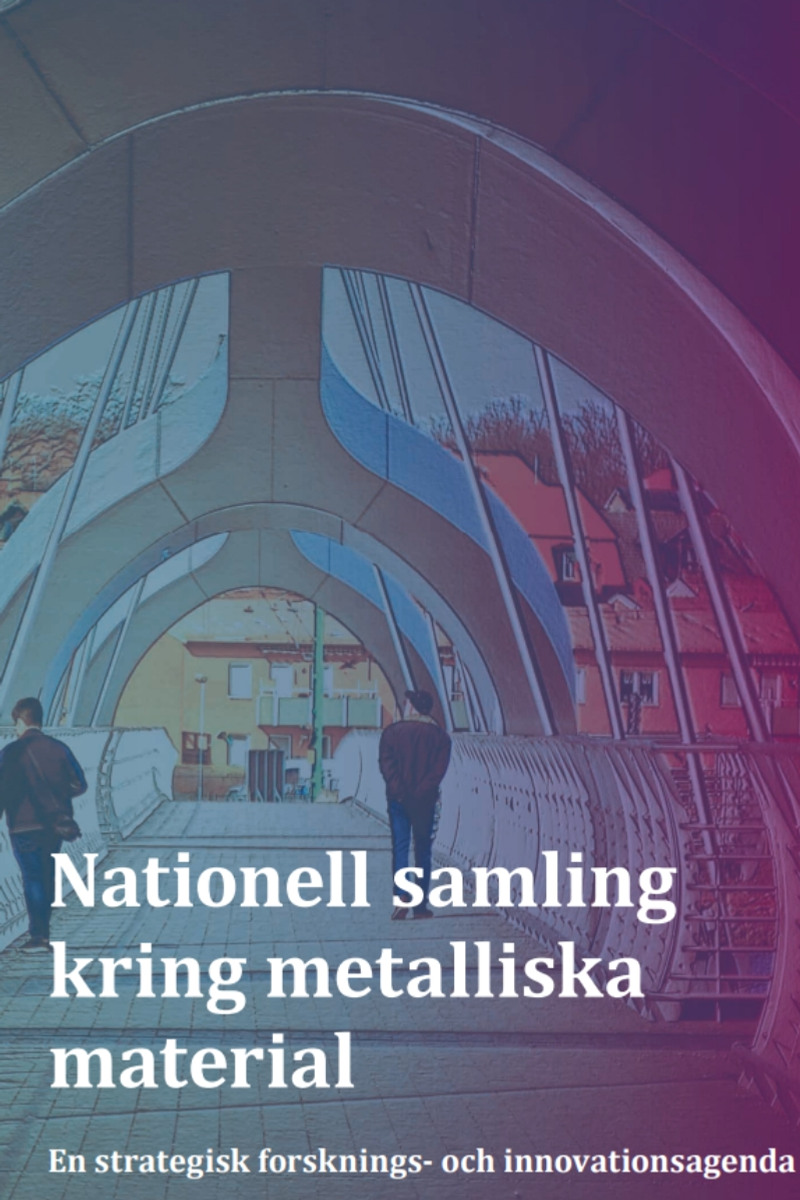 Omslaget till en bok med en bild av två personer som går i en tunnel.